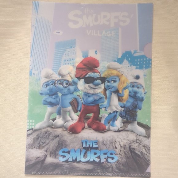 The Smurfs Folder Document Holder - Picture 1 of 3